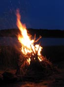 Kokko roihuaa